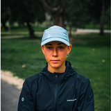One Running - One Running Performance Running Hat (Stone Blue) - Cam2 