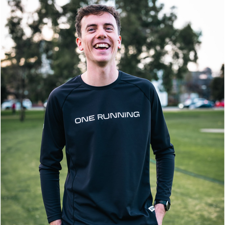 One Running - One Running Unisex's Victory Speed Tech Long Sleeve Shirt - Cam2 