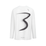 One Running Unisex's Victory Speed Tech Long Sleeve Shirt White Pixel