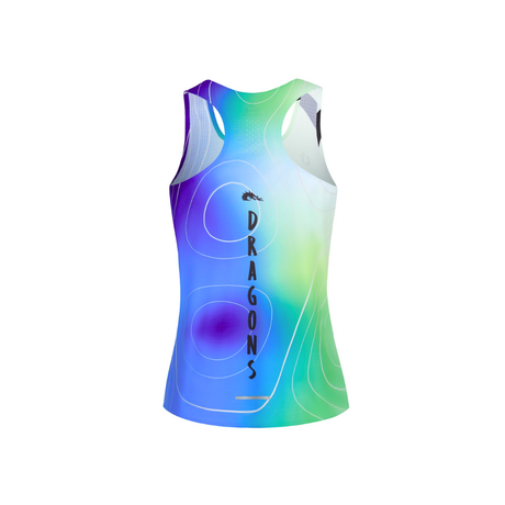 One Running - One Running Women's Victory Speed Tech Singlet Dragons - Cam2 