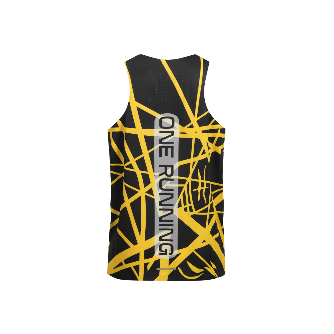 One Running Men's Victory Speed Tech Singlet Elite EVH
