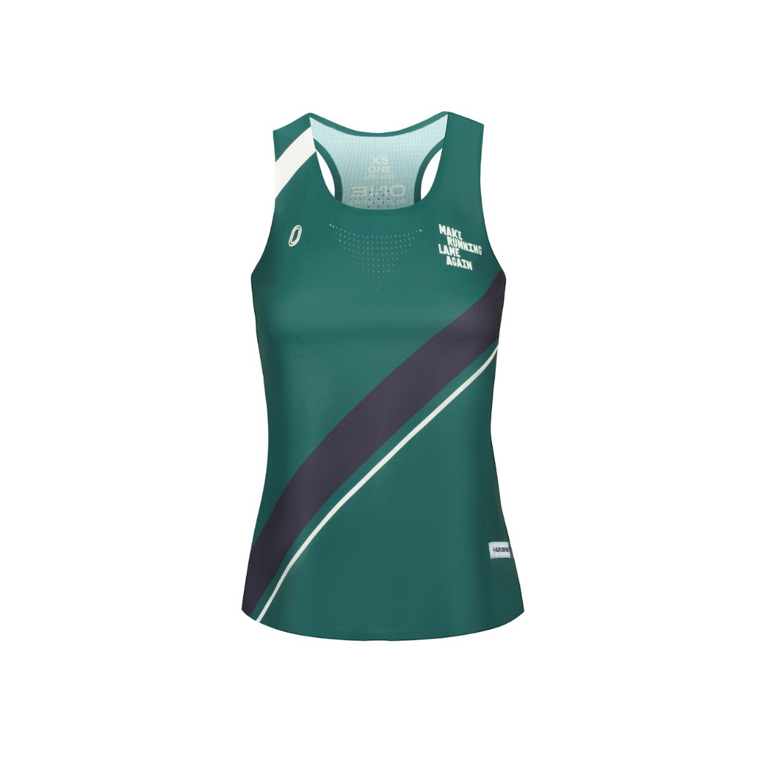 One Running Women's Victory Speed Tech Singlet (Heaps Good Runners)