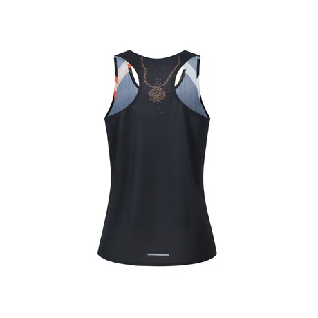 One Running - One Running Women's Victory Speed Tech Singlet OR X Uppervoid - 24k - Cam2 