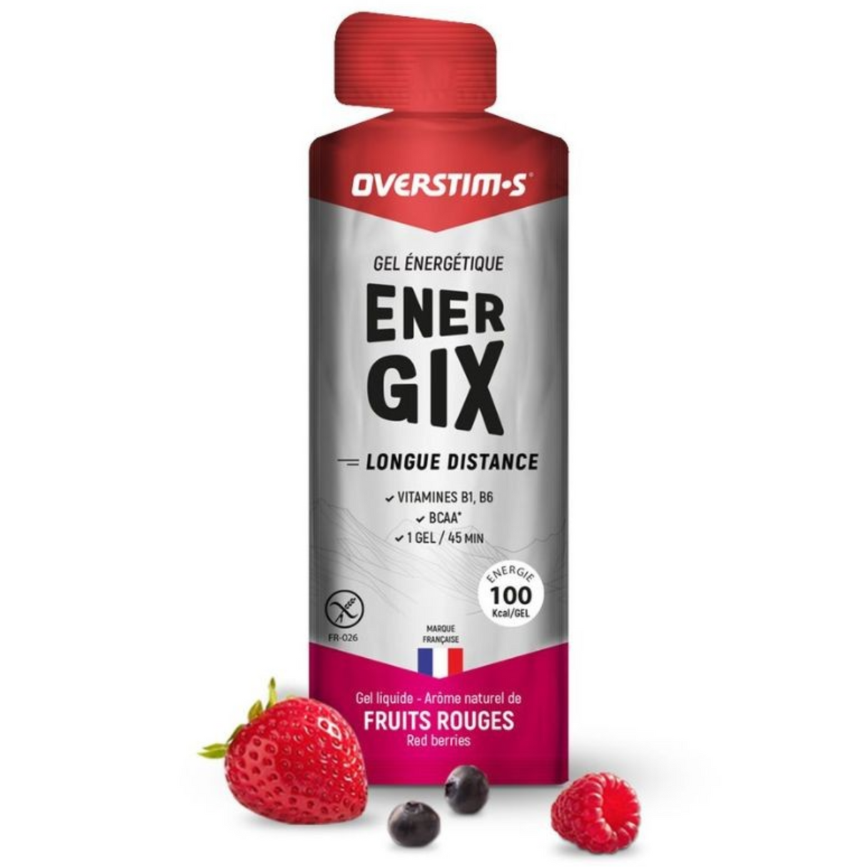 Overstims Energix Liquid Energy Gel (Red Berries) 3061S