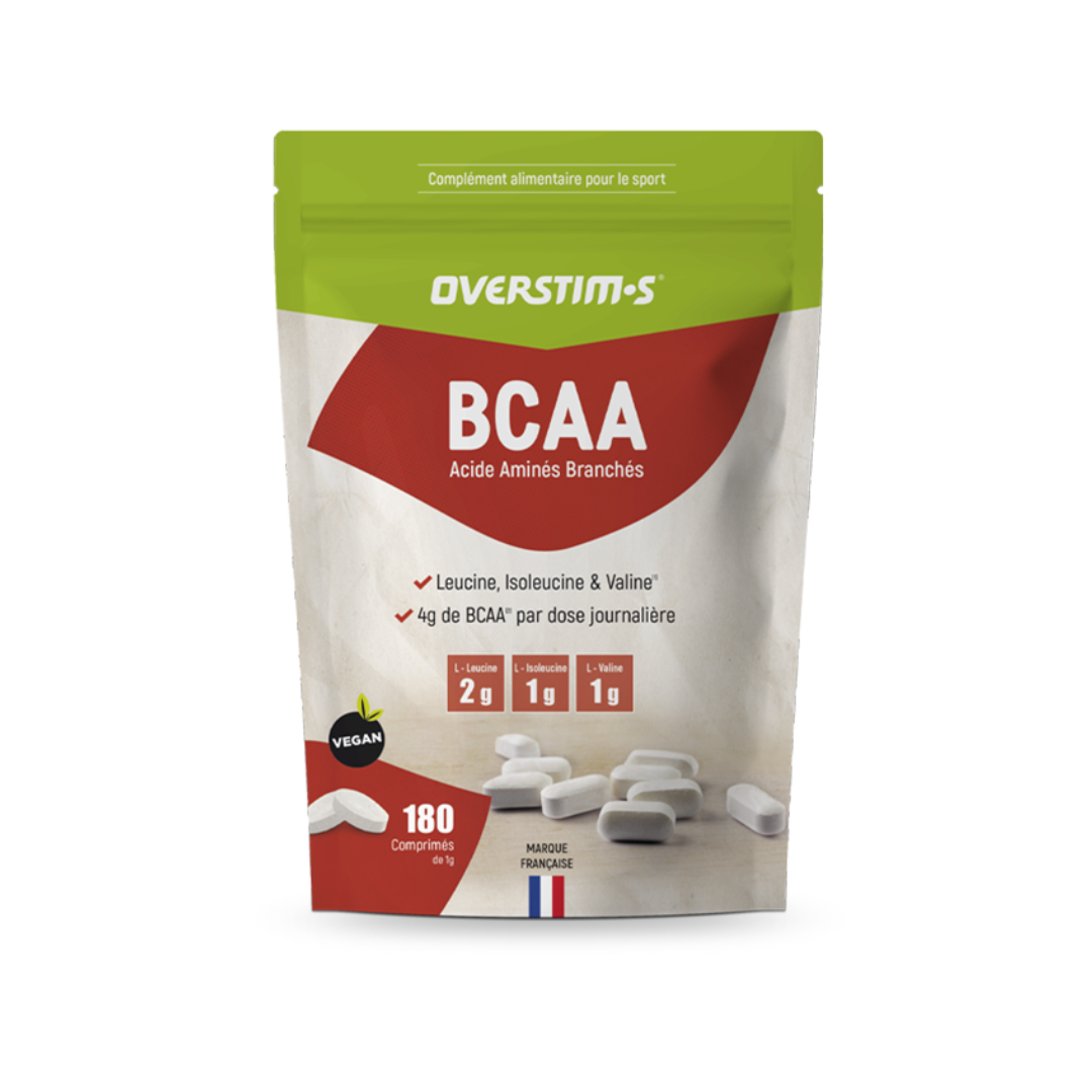 Overstim's BCAA (180 Capsules) New Packaging