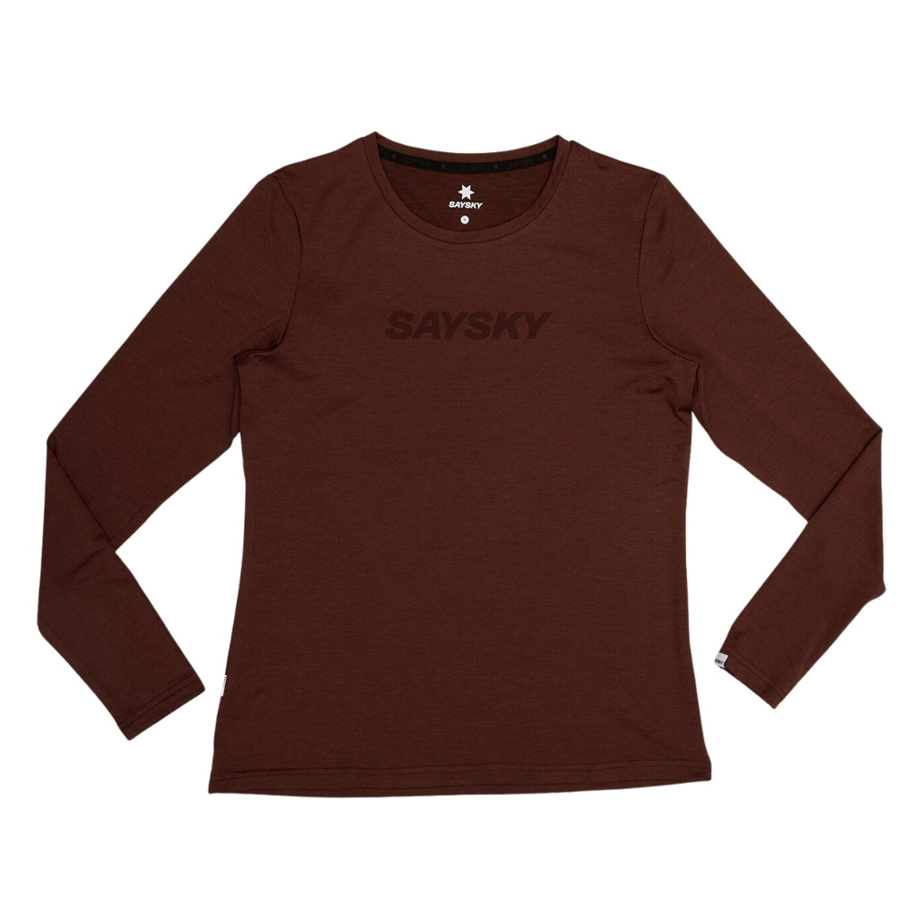 SAYSKY Women's Logo Pace Long sleeve
