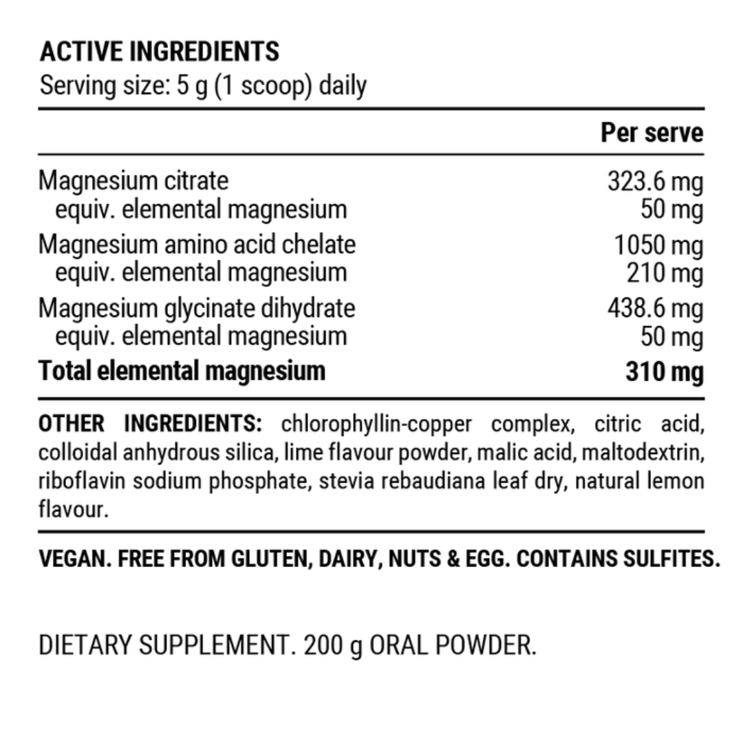 Pillar - Pillar Triple Magnesium Professional Recovery Powder (5g Sample x 20 per pack) - Cam2 