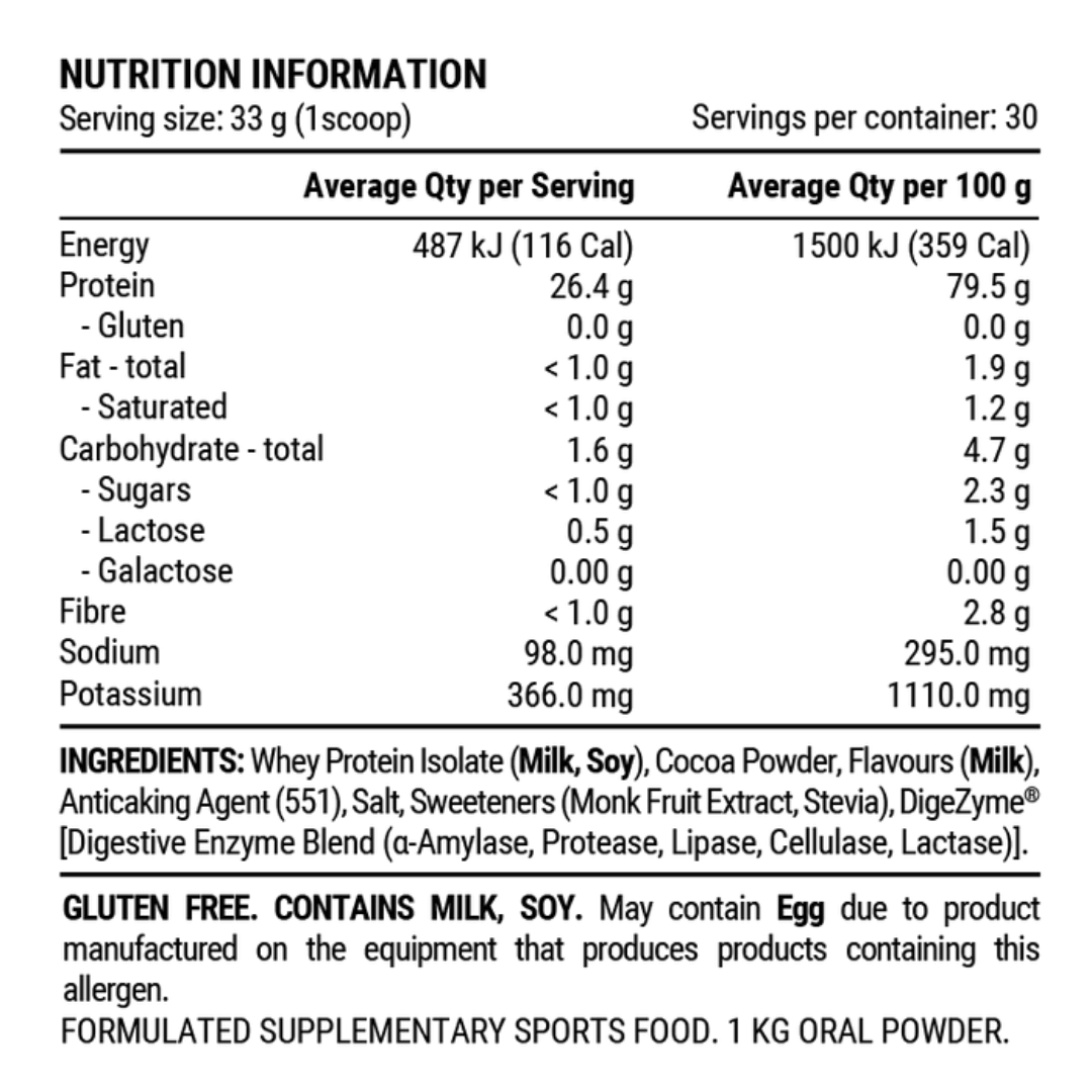 Pillar Performance Whey Protein Isolate Grass (Pouch)