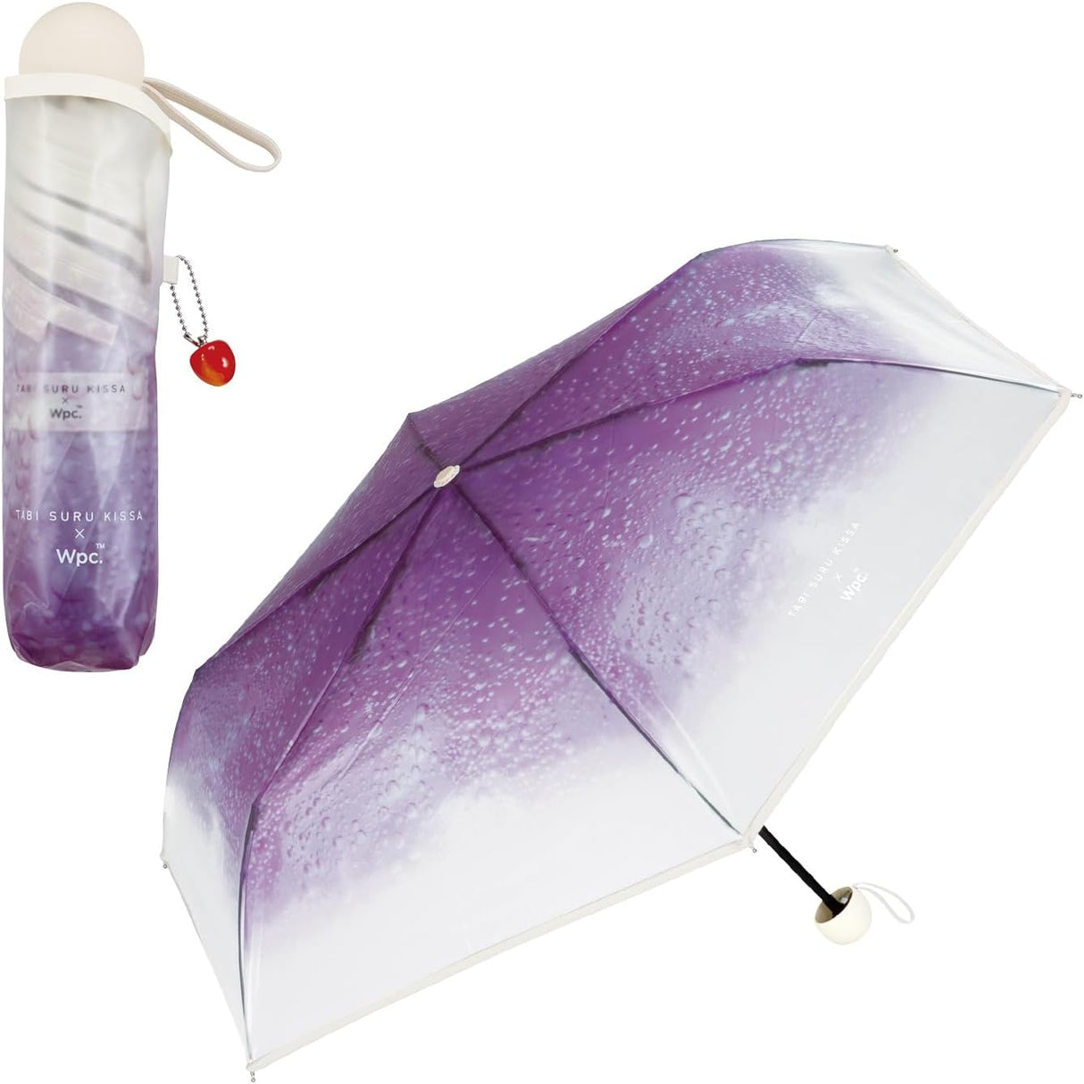 Wpc. Tabisuru Kissa x Cream Soda Umbrella Mini 50cm (WPC-37-PT)