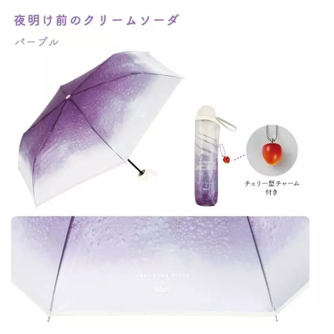 Wpc. Tabisuru Kissa x Cream Soda Umbrella Mini 50cm (WPC-37 Wpc. Tabisuru Kissa x Cream Soda Umbrella Mini 50cm (WPC-37