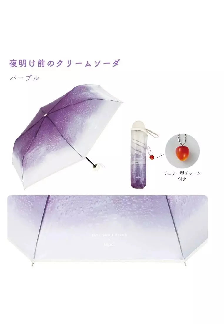 Wpc. Tabisuru Kissa x Cream Soda Umbrella Mini 50cm (WPC-37-PT)