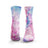 HEXXEE Men's Multi-Colour Tie Dye Running Socks - Cam2