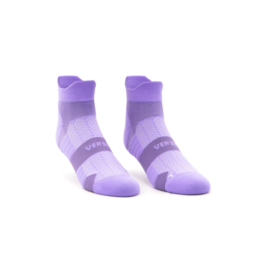 Versus Purple Bloom Running Ankle Socks