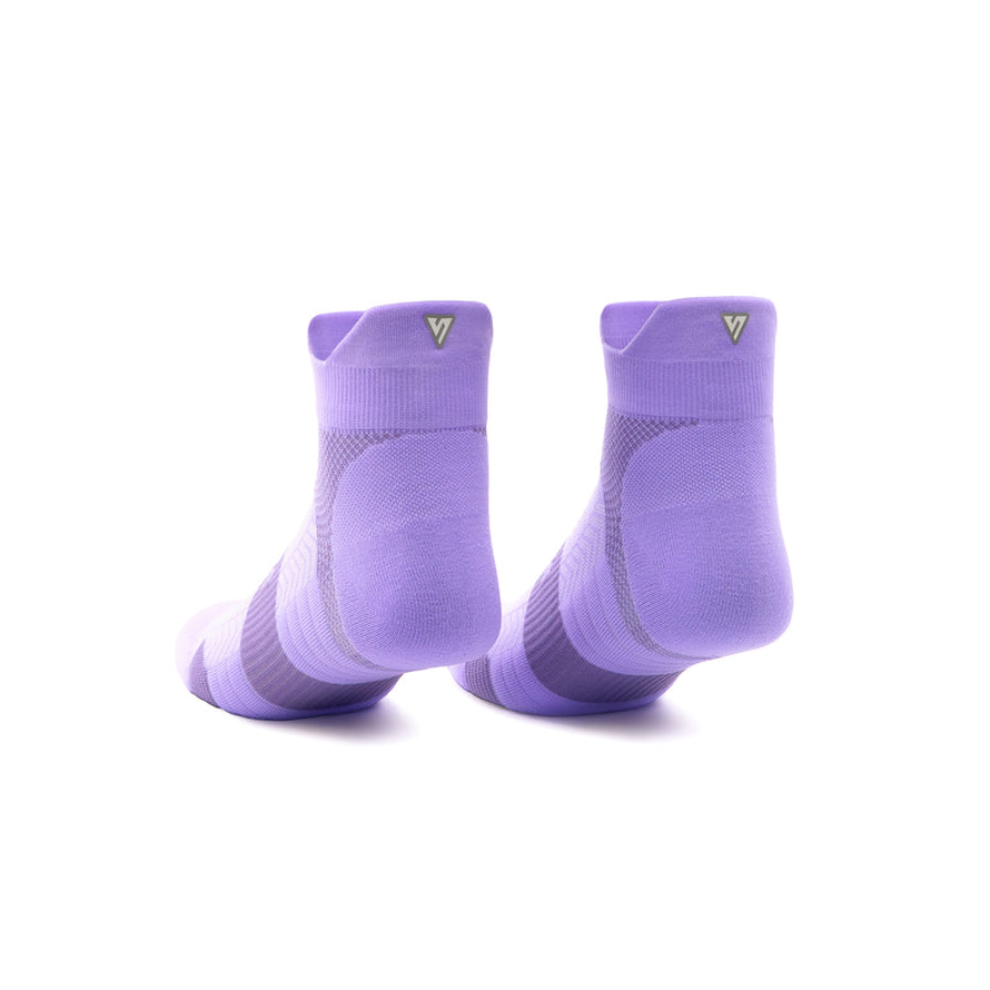 Versus Purple Bloom Running Ankle Socks