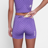 SAYSKY - SAYSKY Women's Zig Zag Combat+ Short Tights 4" - Cam2 