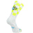 Sporcks Race Eyes Running Socks (White Yellow) - Cam2