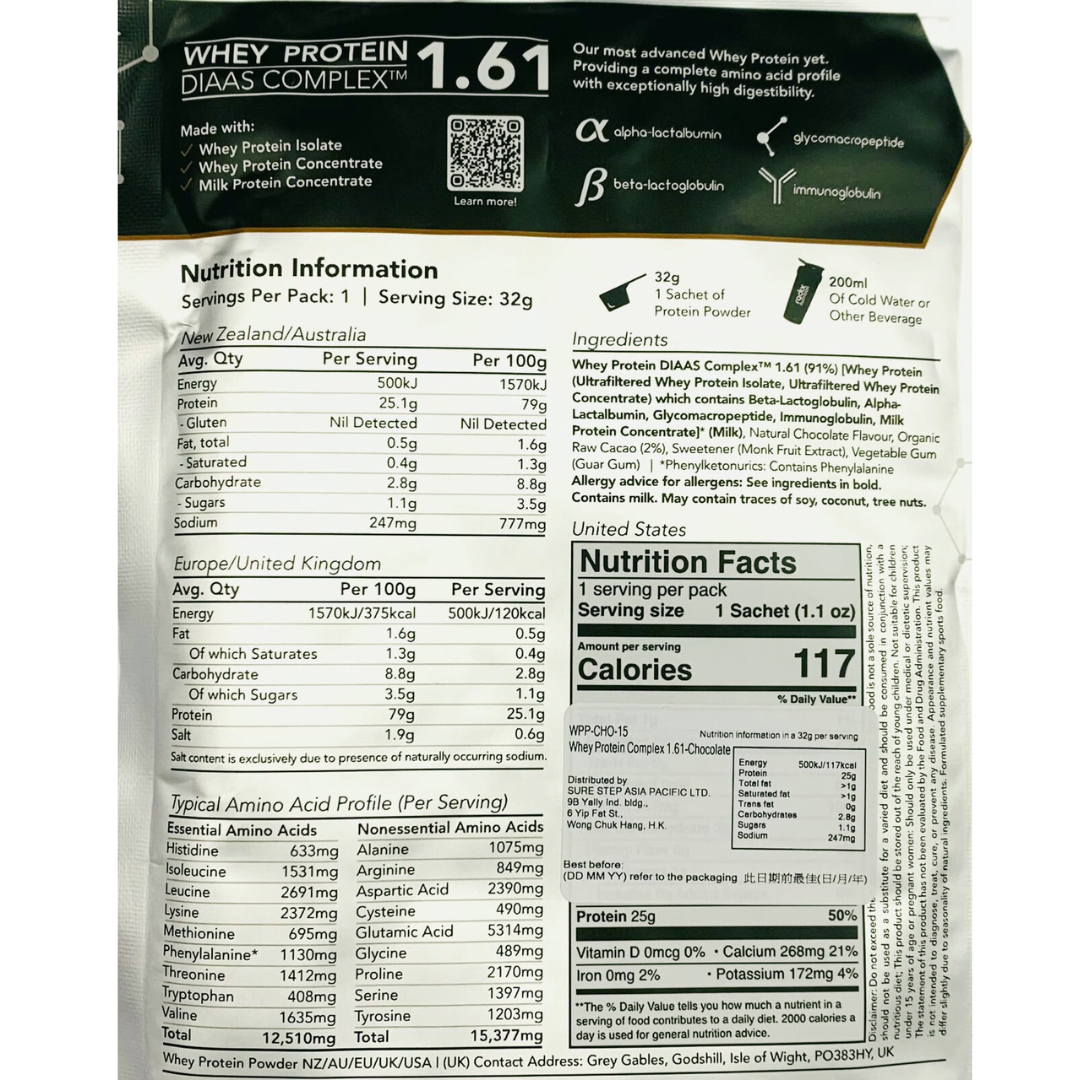 RADIX Whey Protein Complex 1.61 Single Servings