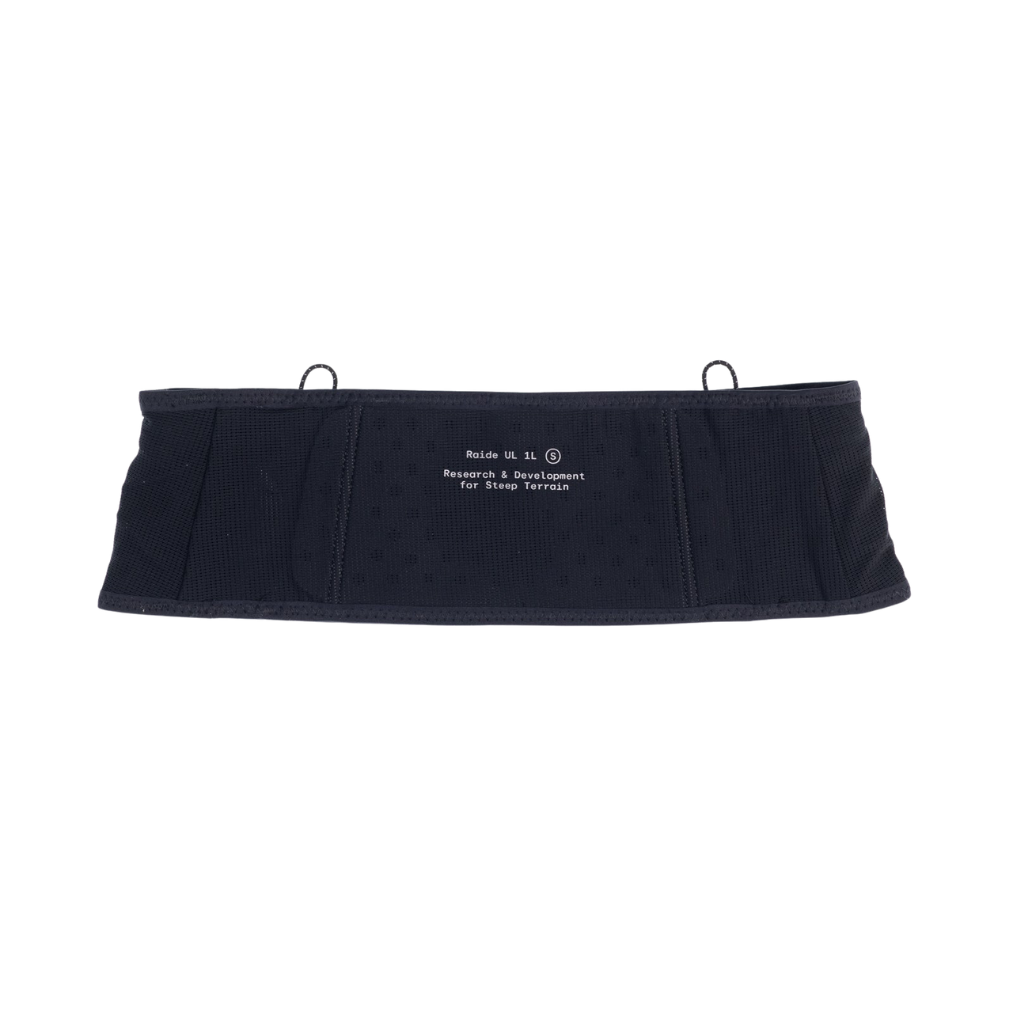 Raide UL 1L Running Belt (Black & Light Grey)