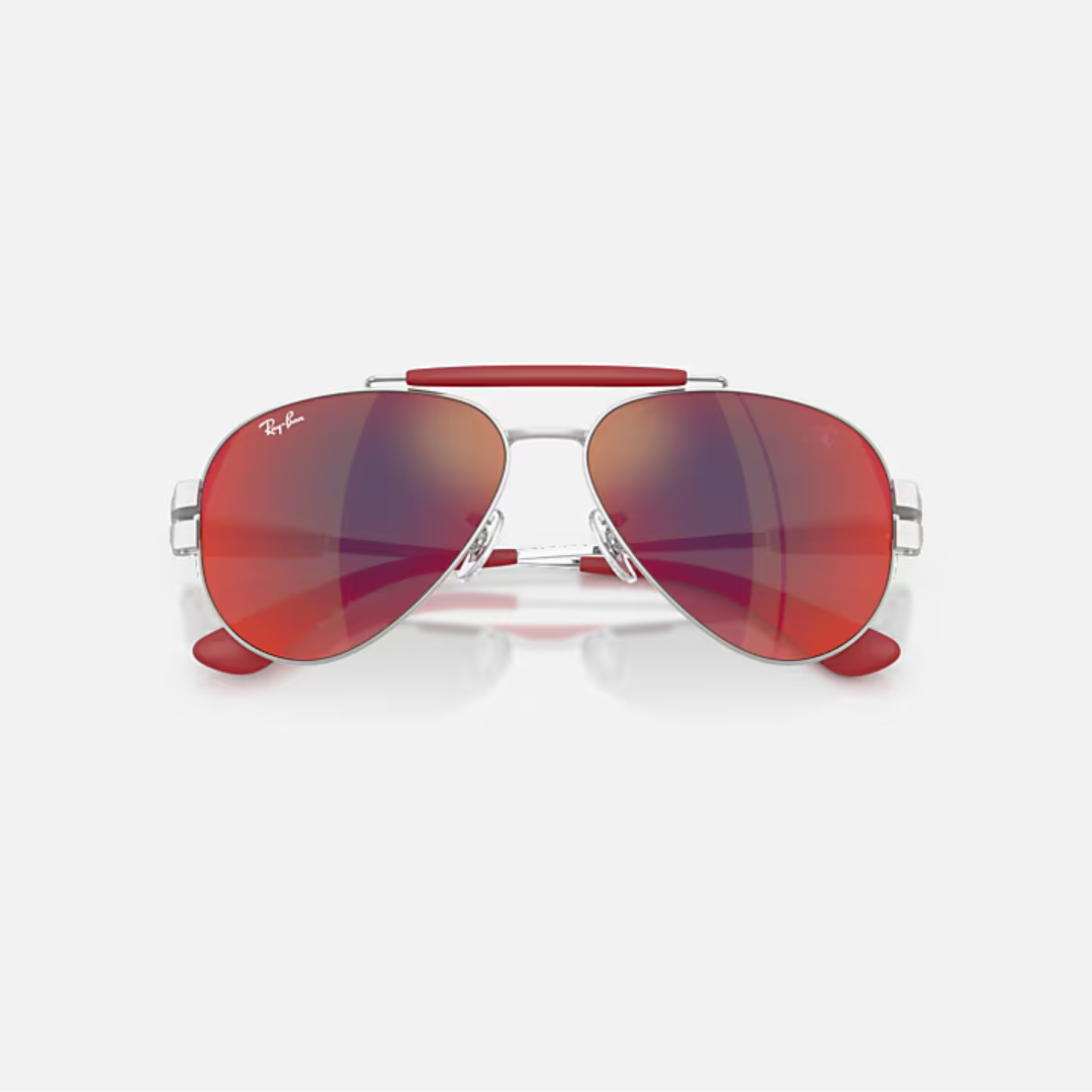Ray-Ban RB3762M Scuderia Ferrari Collection Sunglasses (F1256P)
