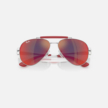 Ray-Ban - Ray-Ban RB3762M Scuderia Ferrari Collection Sunglasses (F1256P) - Cam2 