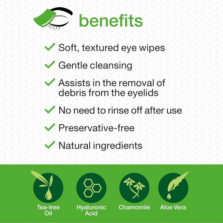 Opti-Soothe - Opti-Soothe Preservative-free Eyelid Wipes (30pcs/box) - Cam2 
