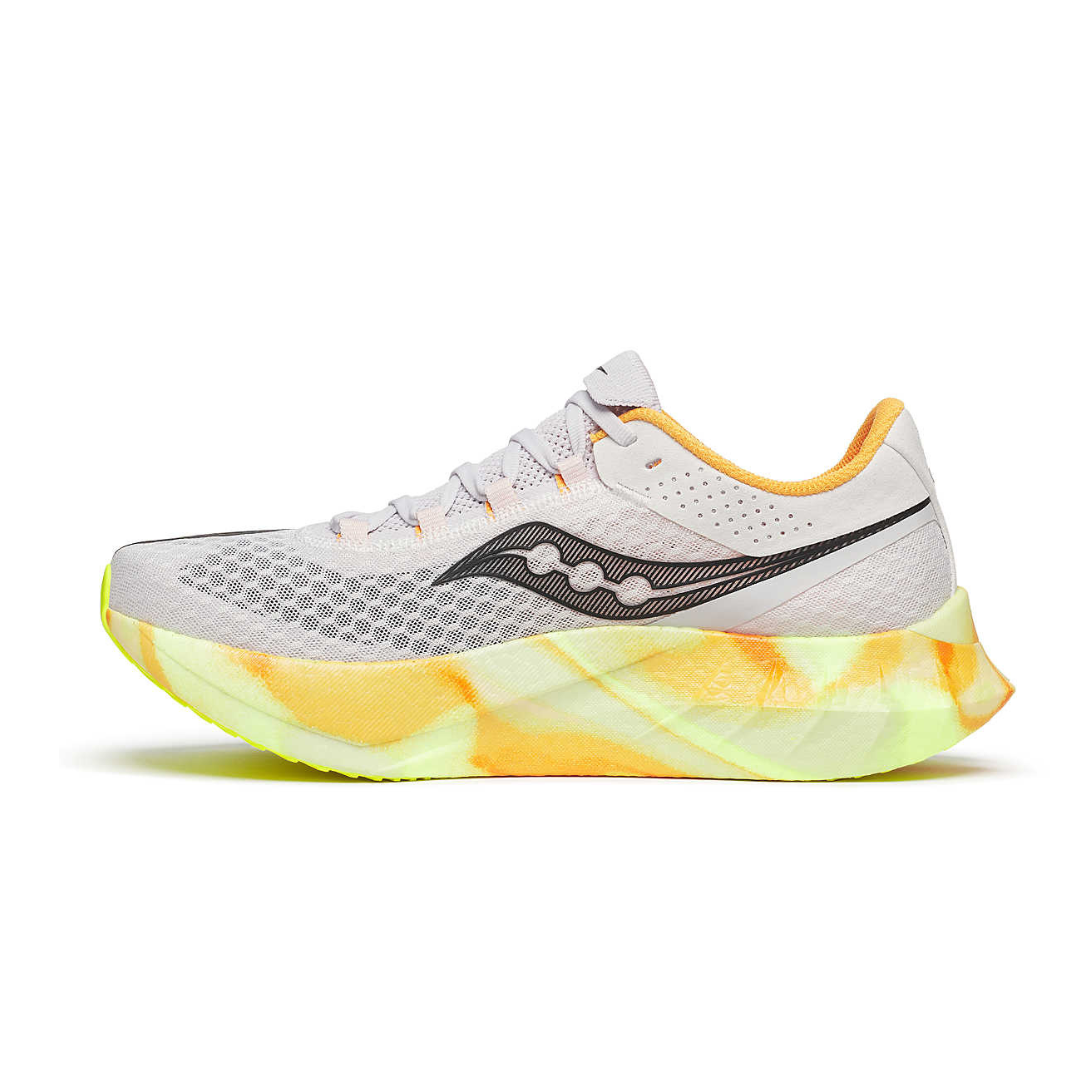 Saucony Men's Endorphin Pro 4 Road Ruuning Shoes (Fog/ Peel)