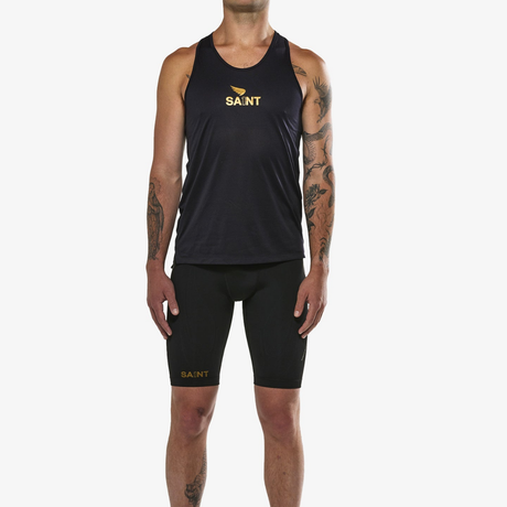 SA1NT - SA1NT Men's P1 Elite Run Singlet - Cam2 