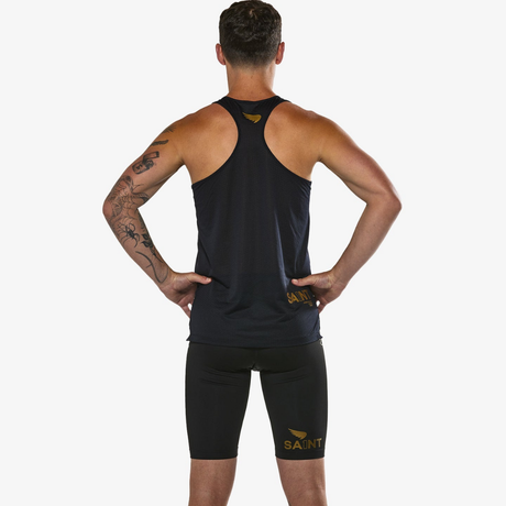 SA1NT - SA1NT Men's P1 Elite Run Singlet - Cam2 