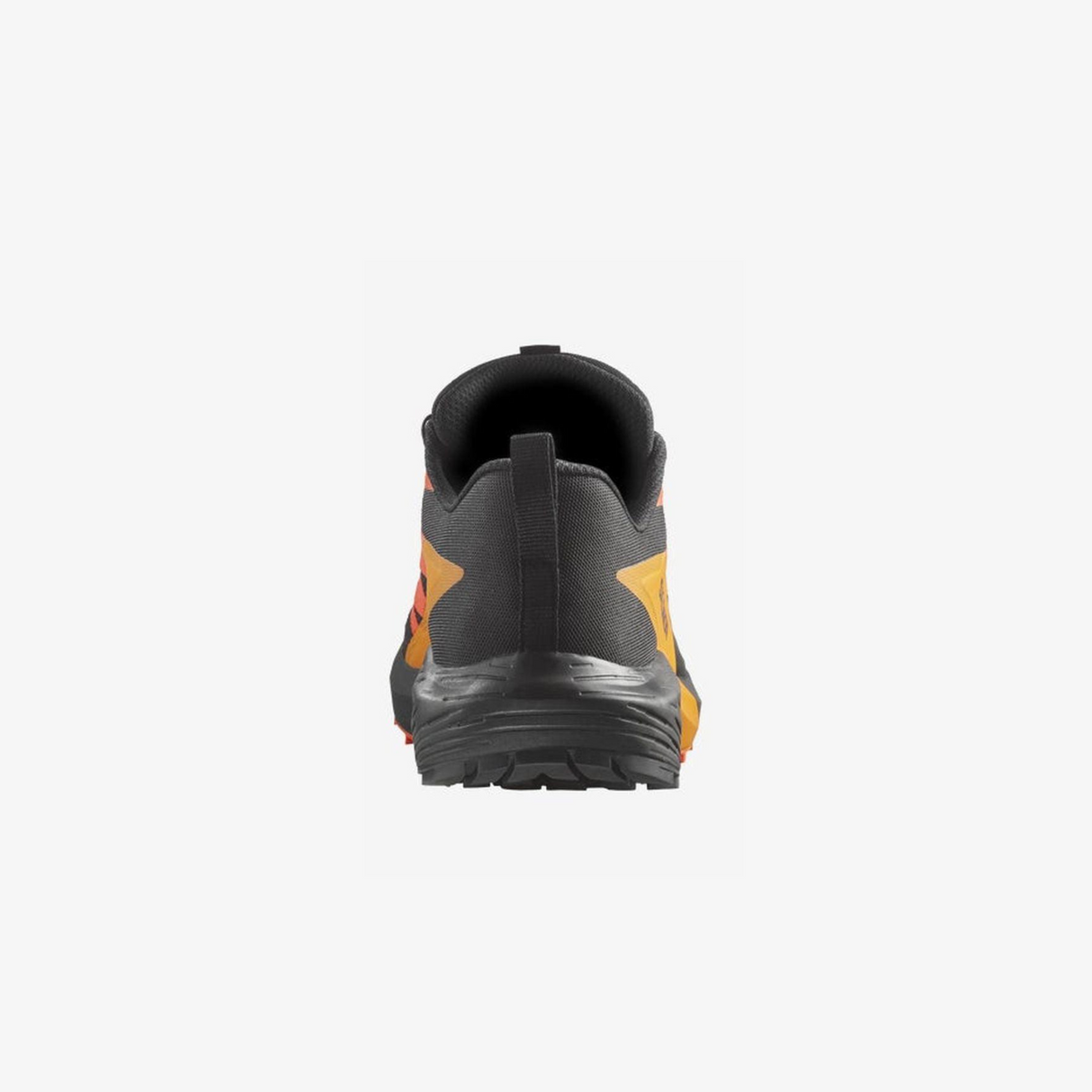 Salomon - Salomon Men's Sense Ride 5 GTX Trail Running Shoes (Black/ Scarlet Ibis/ Turmeric) - Cam2 