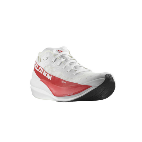 Salomon - Salomon Men's S/Lab Phantasm 2 Road Running Shoes (Whith/White/High Risk Red) - Cam2 