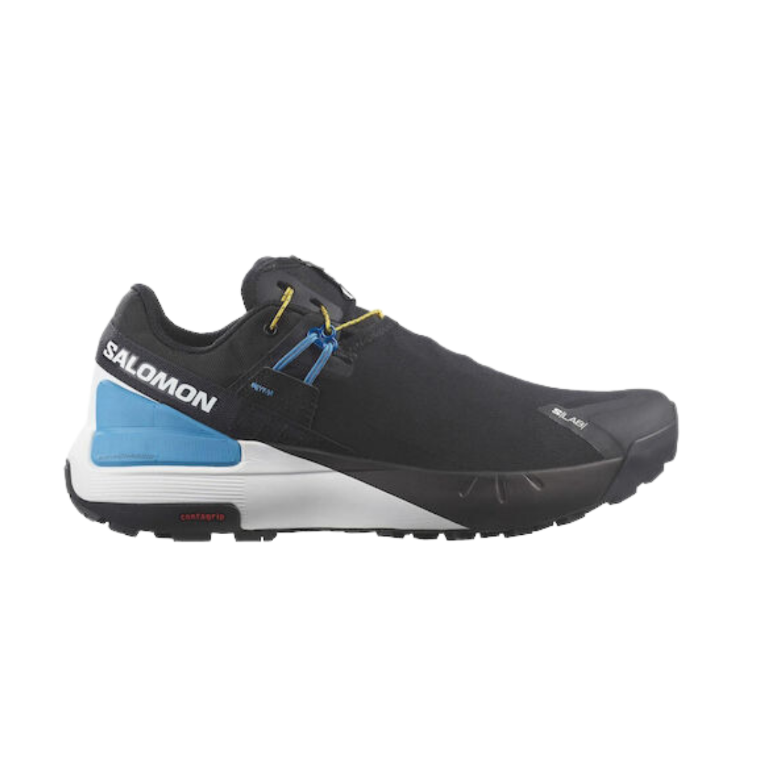 Salomon Unisex's S/Lab Skyway Trail Running Shoes (Black White Blue Danube)  Salomon Cam2