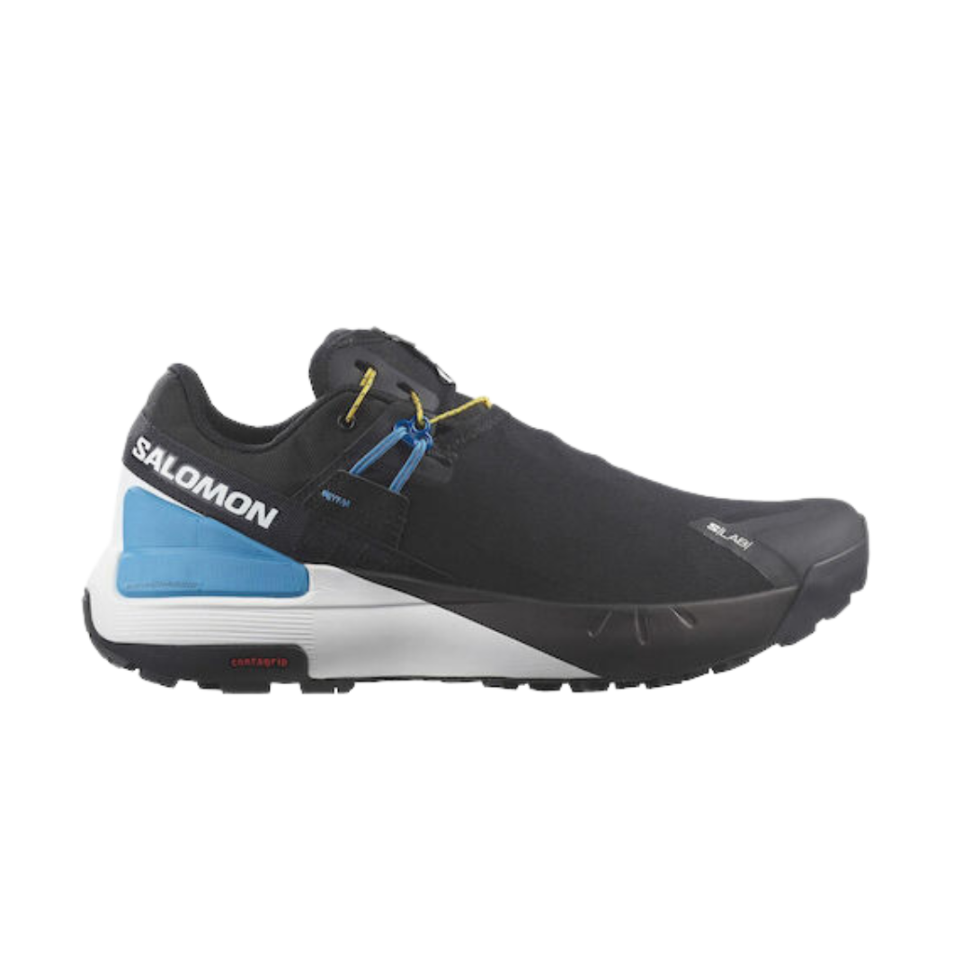 Salomon Unisex's S/Lab Skyway Trail Running Shoes (Black White Blue Danube)