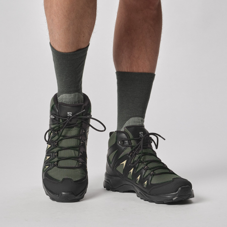 Salomon - Salomon Unisex's X Ultra Access Crew 2-Pack Socks (LC2372000) - Cam2 