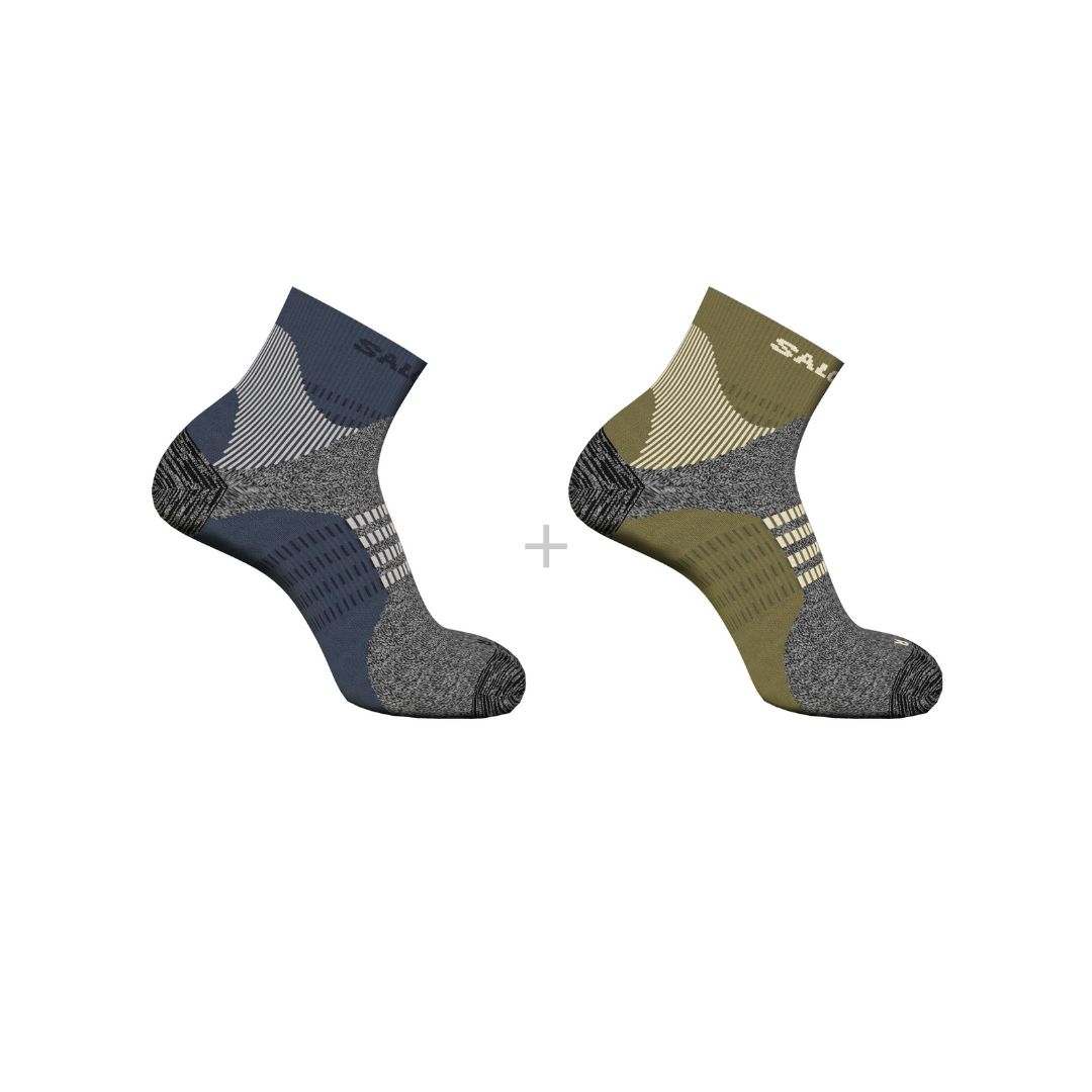 Salomon Unisex's X Ultra Access Quarter 2-Pack Socks