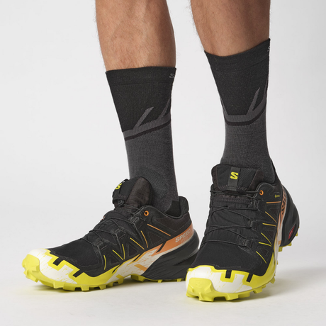 Salomon - Salomon Unisex's Speedcross Crew Socks (LC2164800) - Cam2 