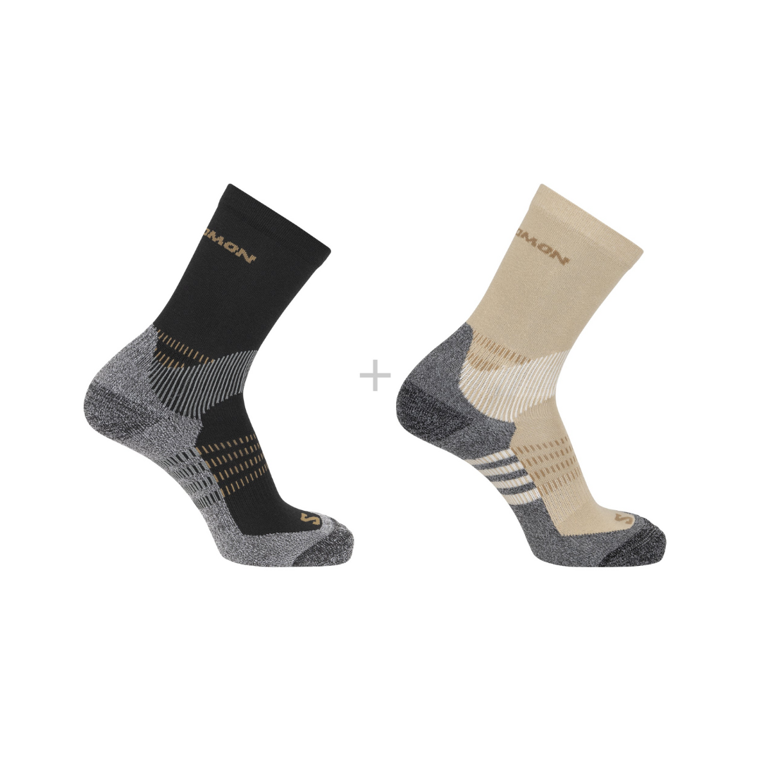 Salomon Unisex's X Ultra Access 2-Pack Socks(LC2256800)