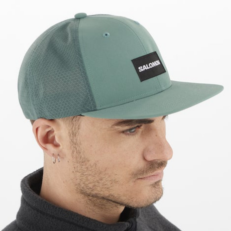 Salomon - Salomon Unisex's Trucker Flat Cap - Cam2 