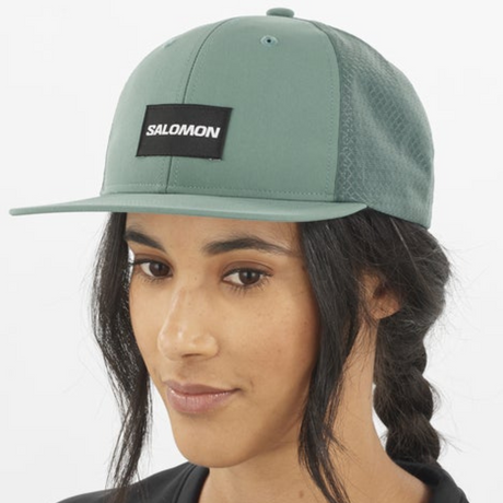 Salomon - Salomon Unisex's Trucker Flat Cap - Cam2 