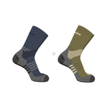 Salomon Unisex's X Ultra Access Crew 2-Pack Socks (LC2372000)