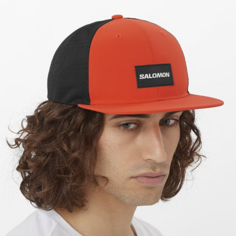 Salomon - Salomon Unisex's Trucker Flat Cap - Cam2 