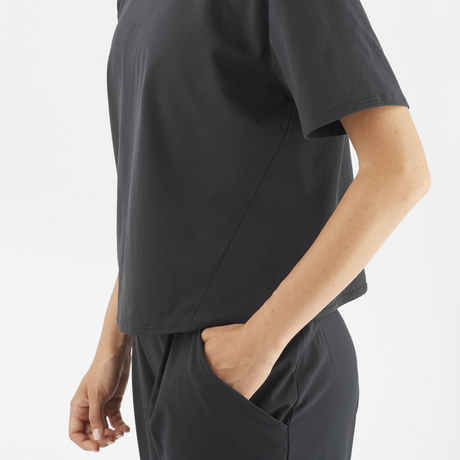 Salomon - Salomon Women's Trackline SS T-Shirt - Cam2 