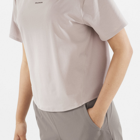 Salomon - Salomon Women's Trackline SS T-Shirt - Cam2 