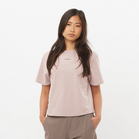 Salomon - Salomon Women's Trackline SS T-Shirt - Cam2 