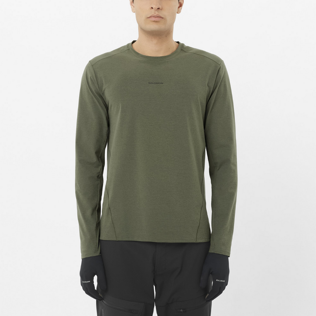 Salomon Men's Trackline Long Sleeve T-Shirt