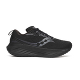 Saucony Men's Triumph 22 Road Running Shoes (Triple Black)