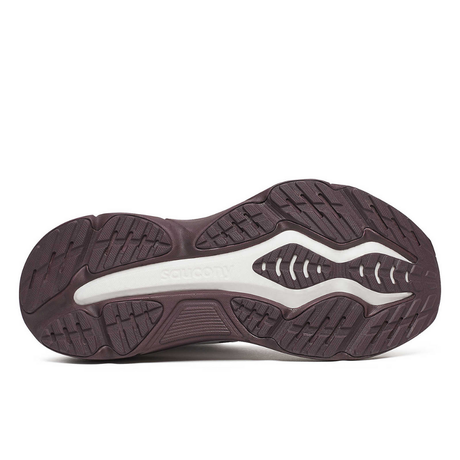 Saucony - Saucony Men's Hurricane 25 Road Running Shoes (White/ Wine) - Cam2 