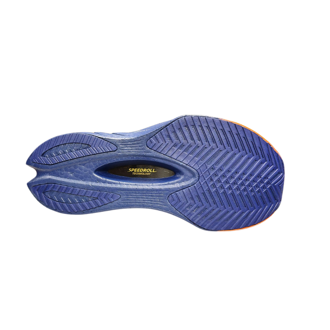 Saucony Unisex's Endorphin Pro 4 Road Ruuning Shoes (Pepper/ Navy)