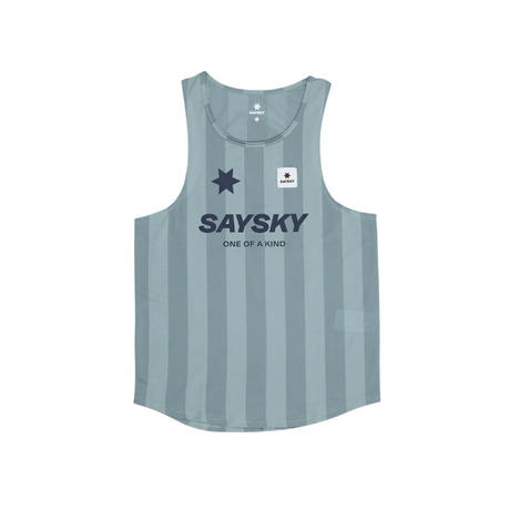 SAYSKY Men's Stripe Combat Singlet