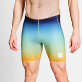 SAYSKY - SAYSKY Men's Drip Dye Combat+ Short Tights 7" - Cam2 