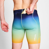 SAYSKY - SAYSKY Men's Drip Dye Combat+ Short Tights 7" - Cam2 